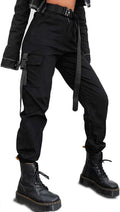 Camo Cargo Pants for Women - Comfortable High Waist Joggers