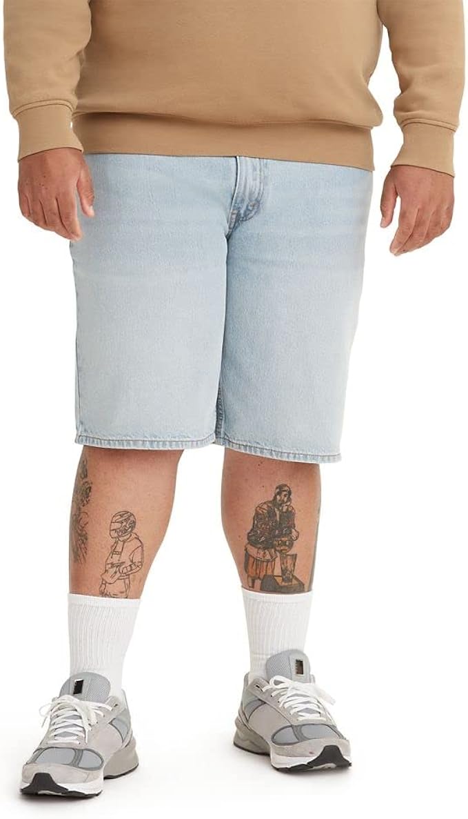 Levi's Men's 569 Loose Straight Denim Shorts for Comfort and Style