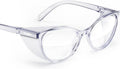 Blue Stoggles Cat Eye Z87.1 Certified Safety Glasses - Blue-Light