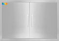 Treshin Outdoor Kitchen Doors 28in x 21in Double BBQ Access Door