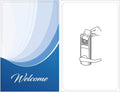 Inntech Welcome Hotel RFID Keycards 200PK - Reusable Hotel Keycards