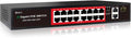 PoE Switch with 16 PoE Ports + 2 Gigabit Uplink - 240W PoE+ for IP