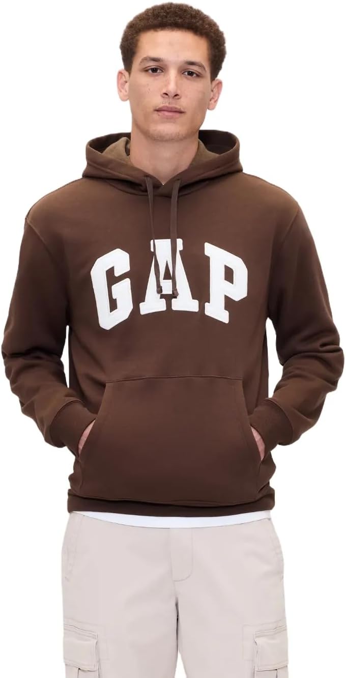 GAP Men's Logo Fleece Hoodie: Stylish Comfort for All Ages