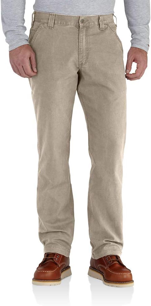Carhartt Men's Rugged Flex Rigby Relaxed Fit Pant for Comfort
