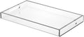Acrylic Serving Tray 12x20 in Clear Organizer - Spill Proof