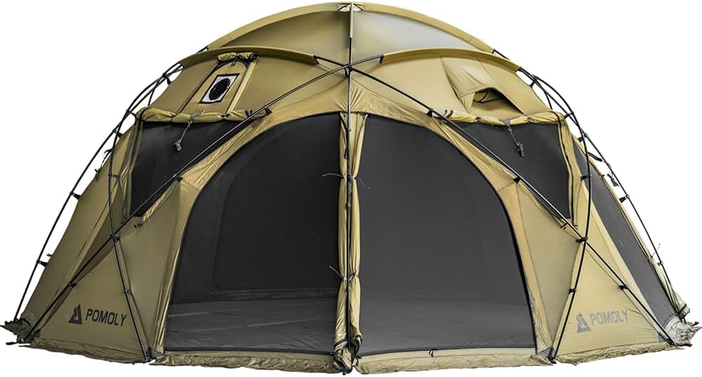 POMOLY Sphere X8 Hot Tent - Ultimate Camping Comfort