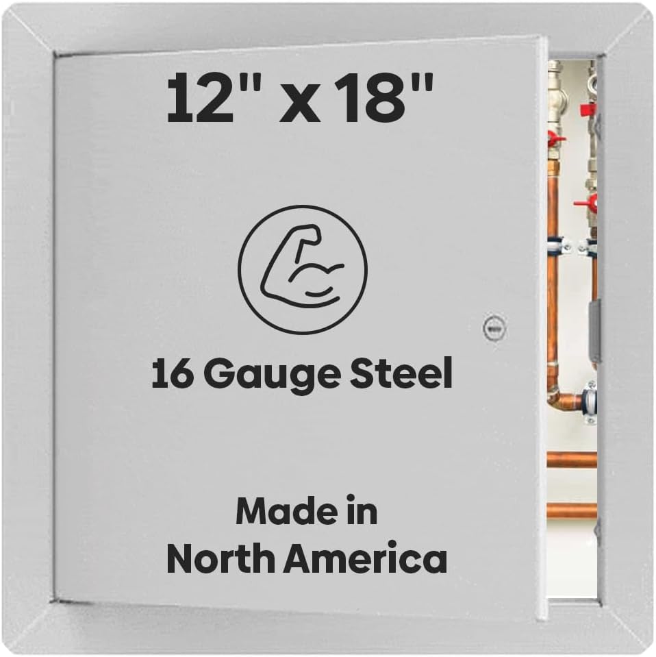 Best 12 x 18 Universal Metal Access Panel for Drywall Use