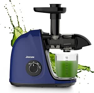 Jocuu Slow Masticating Juicer - Cold Press Extractor for Home