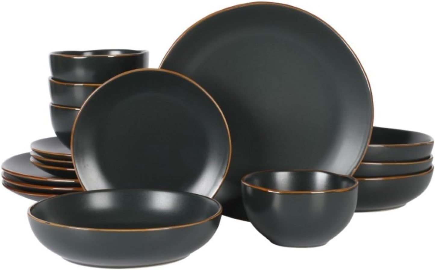 Gibson Home Hazeltine 16 Piece Stoneware Dinnerware Set Review