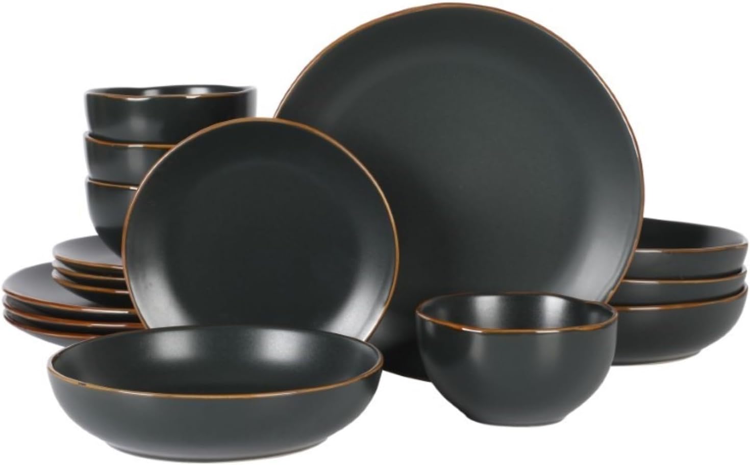 Gibson Home Hazeltine 16 Piece Stoneware Dinnerware Set Review