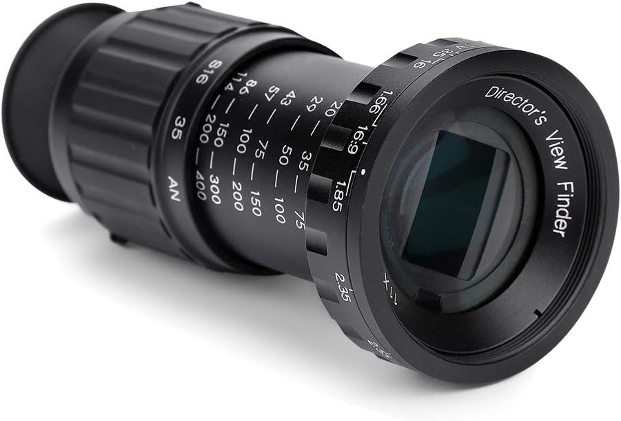 VD-11X Black Viewfinder with HD 11X Magnification for Directors