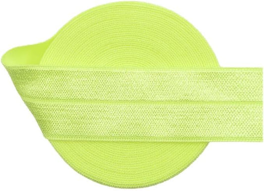 Nine Looms Shiny Fold Over Elastic Band for DIY Sewing Projects