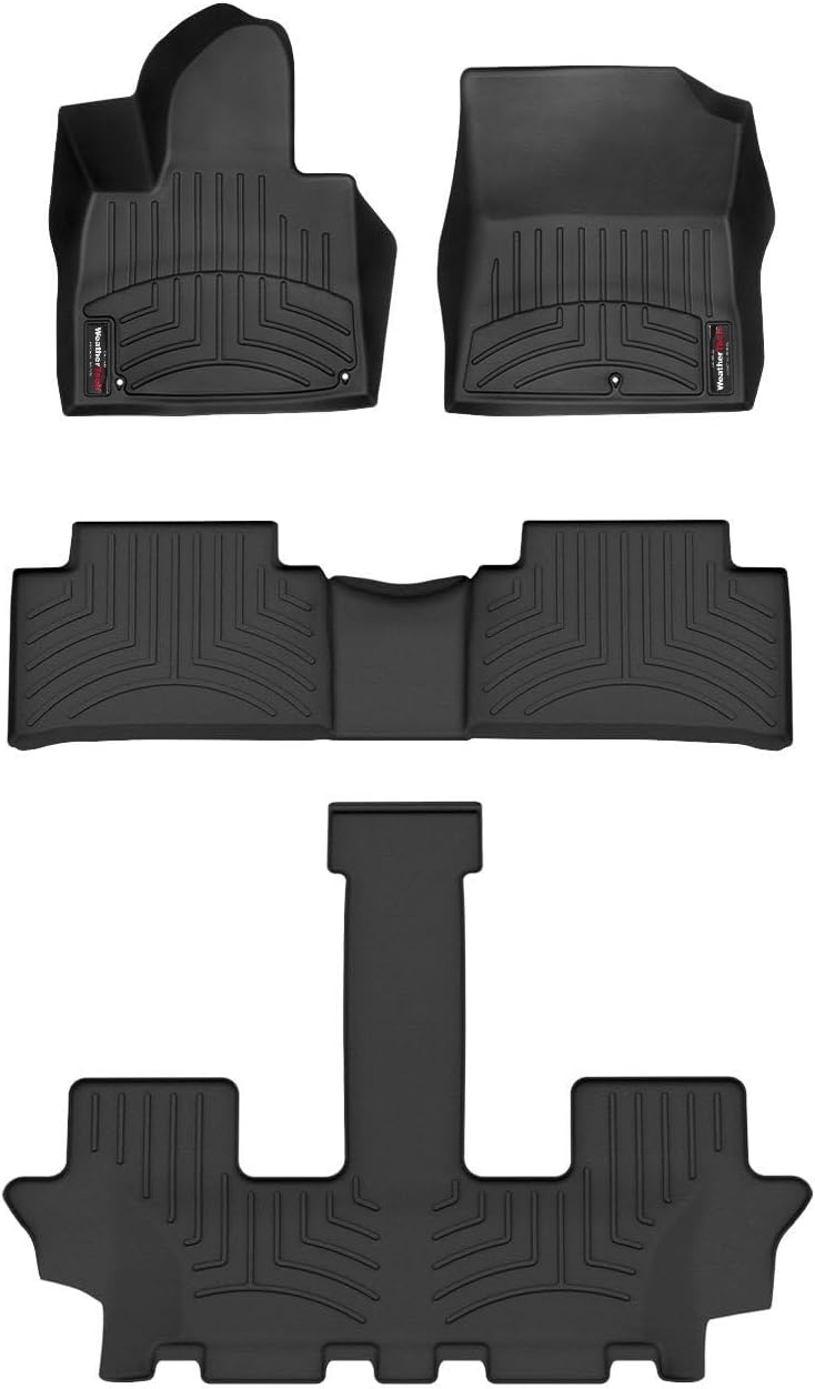 Weathertech Custom Fit FloorLiners for Kia Sorento - Full Set