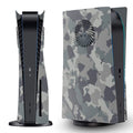 Plate for PS5 Faceplate Case with Cooling Vents - Camouflage Cover