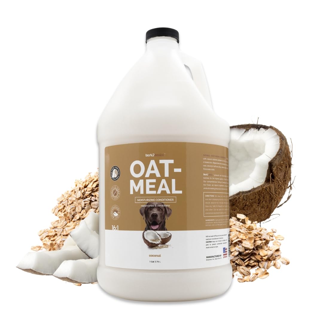 Bark2Basics Oatmeal Conditioner for Dogs - Natural Hydration