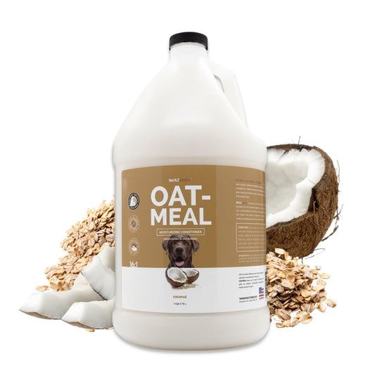 Bark2Basics Oatmeal Conditioner for Dogs - Natural Hydration