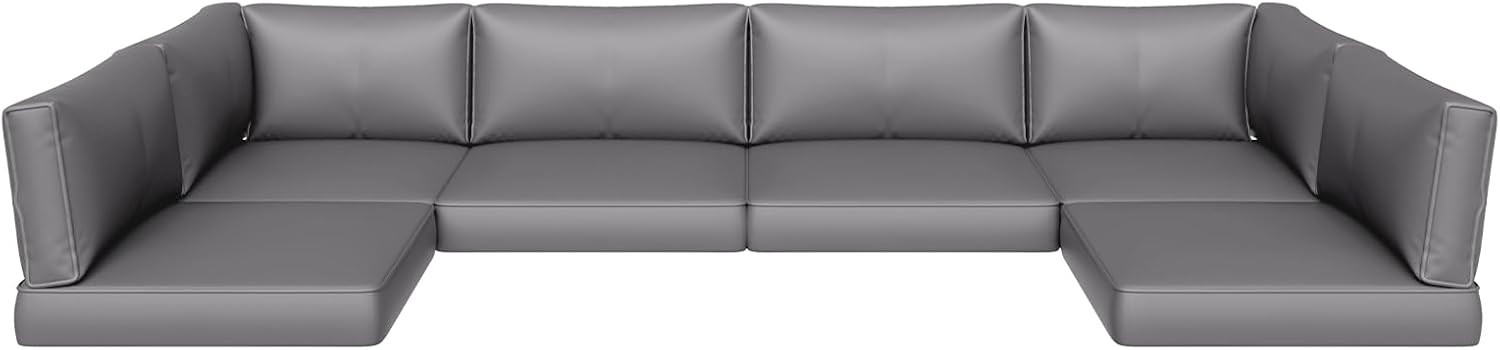 Aoxun Outdoor Replacement Cushions for Deep Seat Patio Furniture