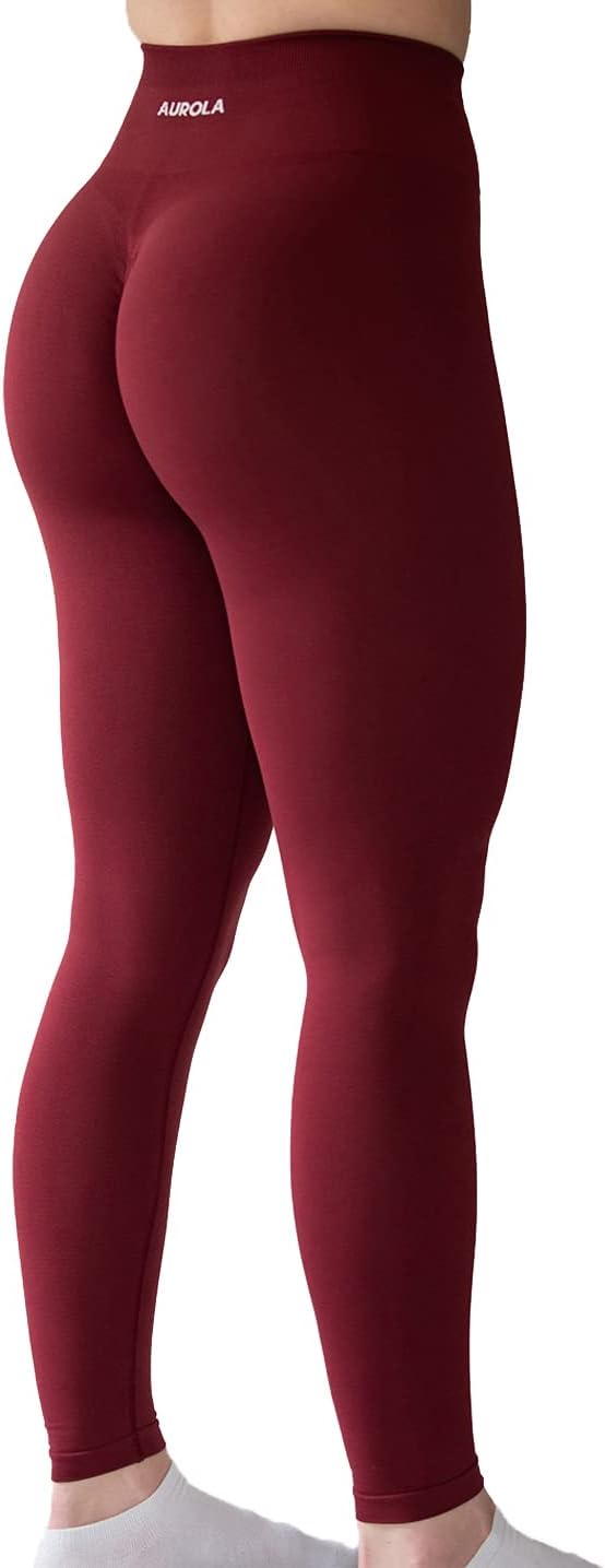 AUROLA Workout Leggings for Women with Tummy Control Design