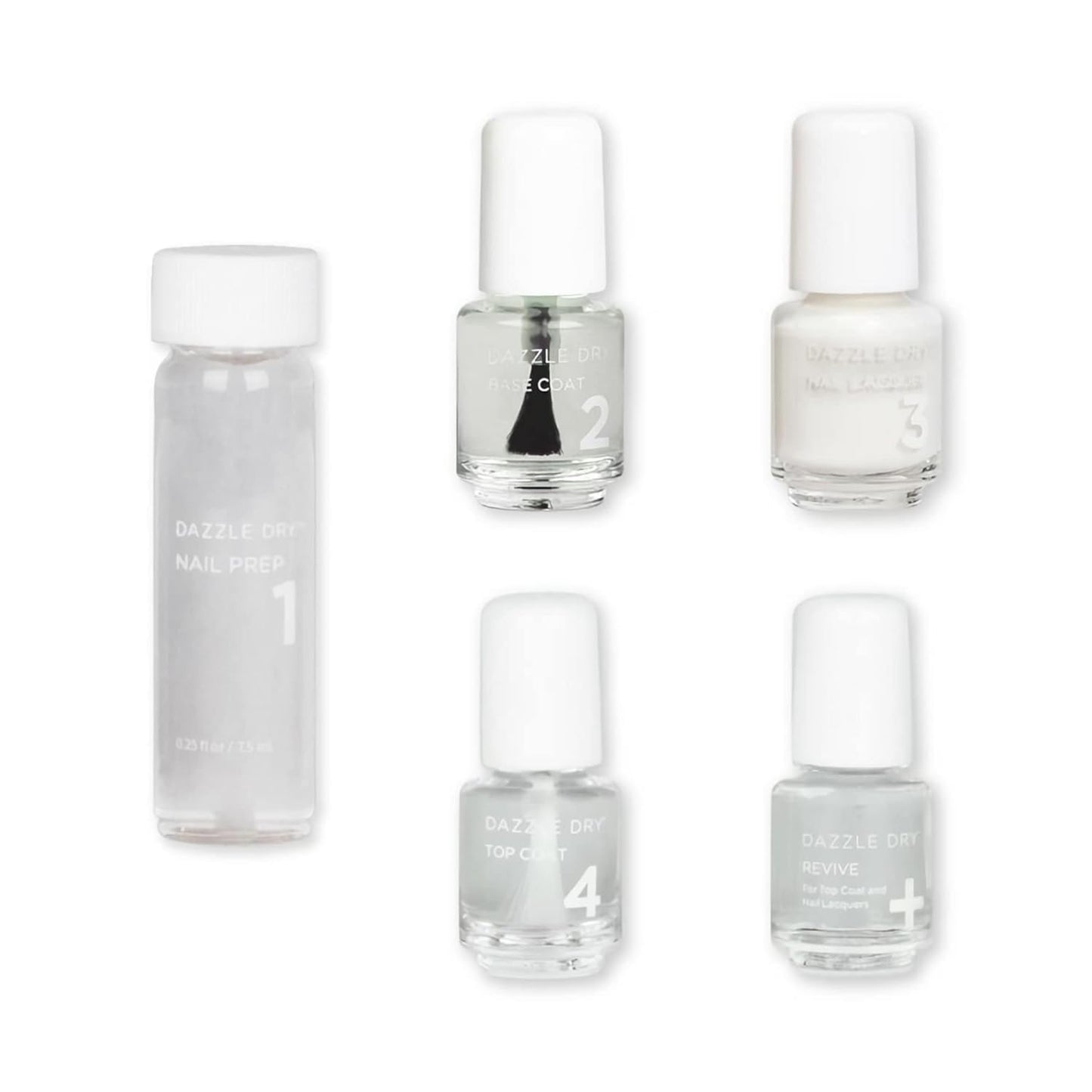 Dazzle Dry Mini Kit 4 Step System for Flawless Manicures