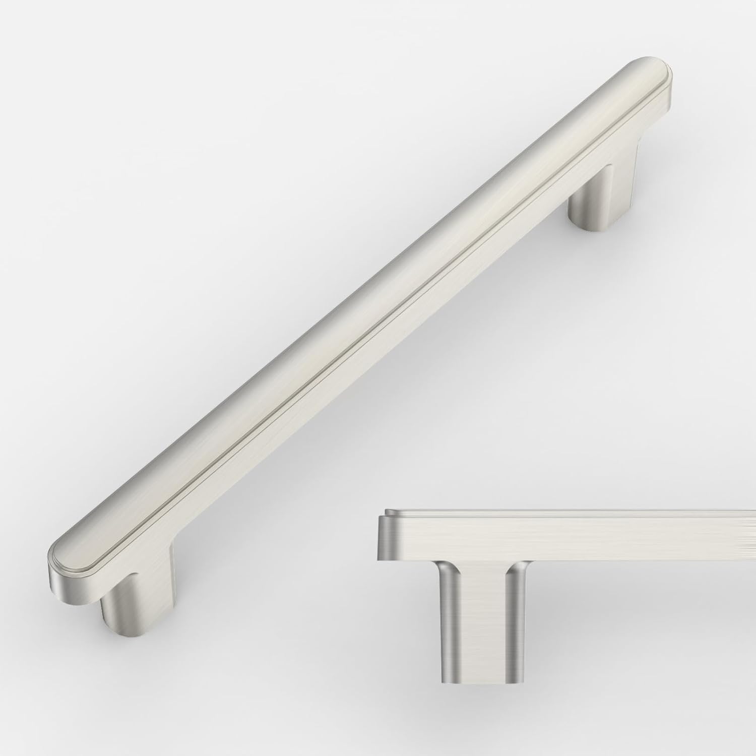 Matte Black Cabinet Pulls 5 Inch for Kitchen and Bathroom Use