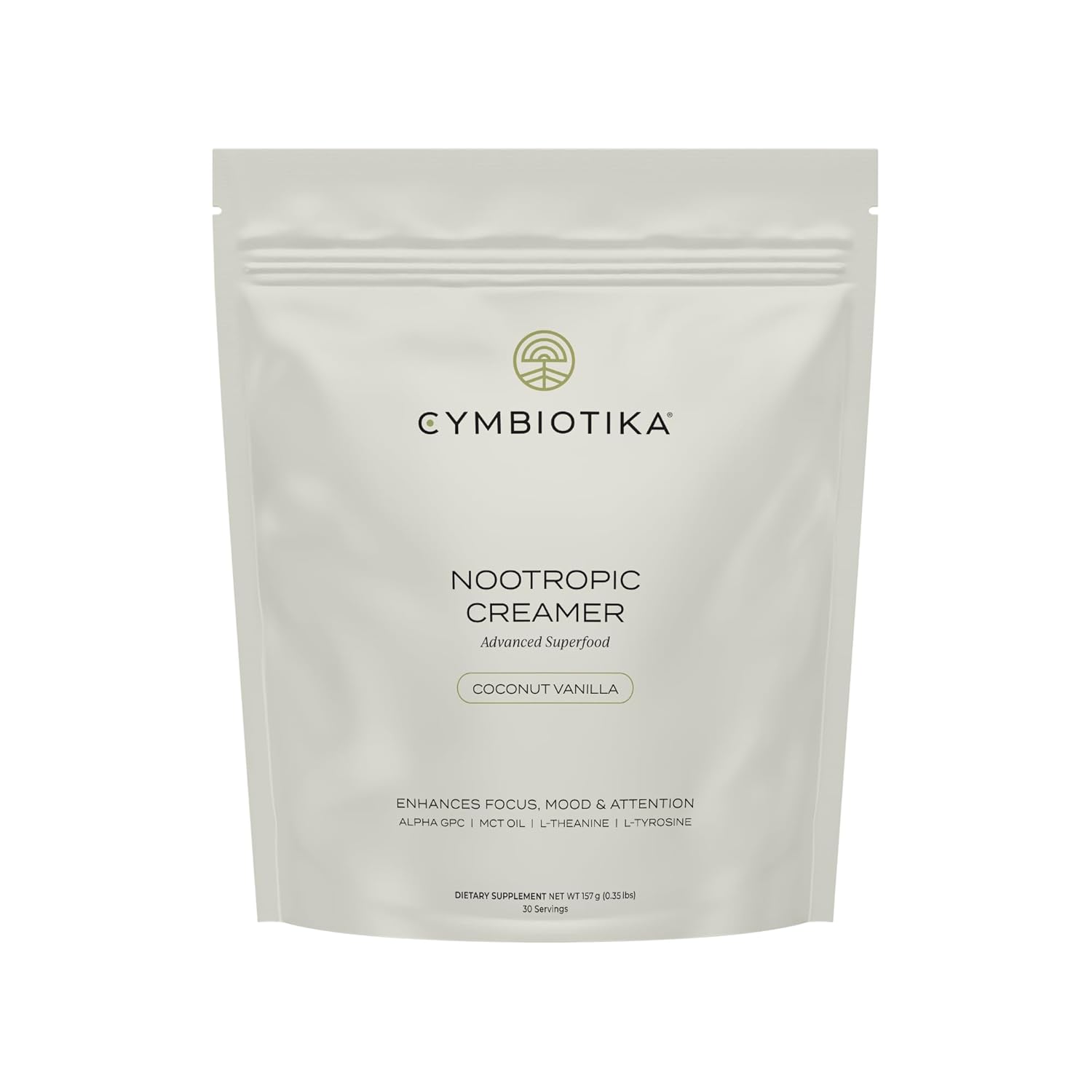 Nootropic Creamer for Focus and Energy - Vegan, Keto-Friendly