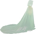 Women Wedding Tulle Cape Hooded Cloak for Bridal Elegance