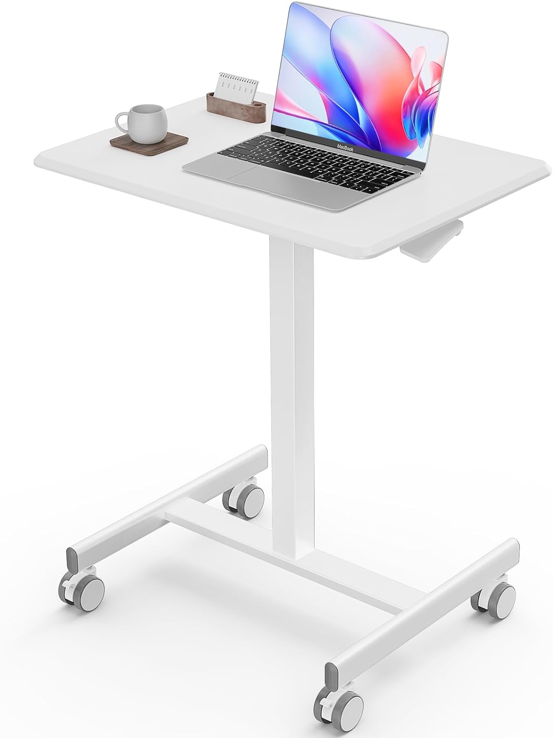 Portable Sit-Stand Desk for Efficiency