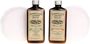 Chamberlain's Leather Milk Conditioner and Cleaner Kit - 6 OZ
