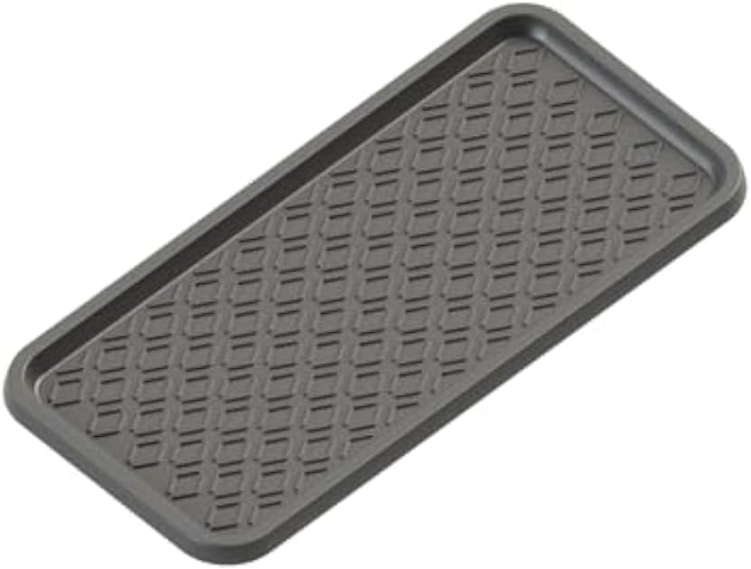 Sun Dolphin Boot Tray for Entryway, Heavy Duty Plastic Mat