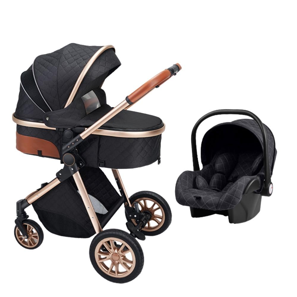Baby Stroller with Bassinet for Newborns - Safe and Stylish
