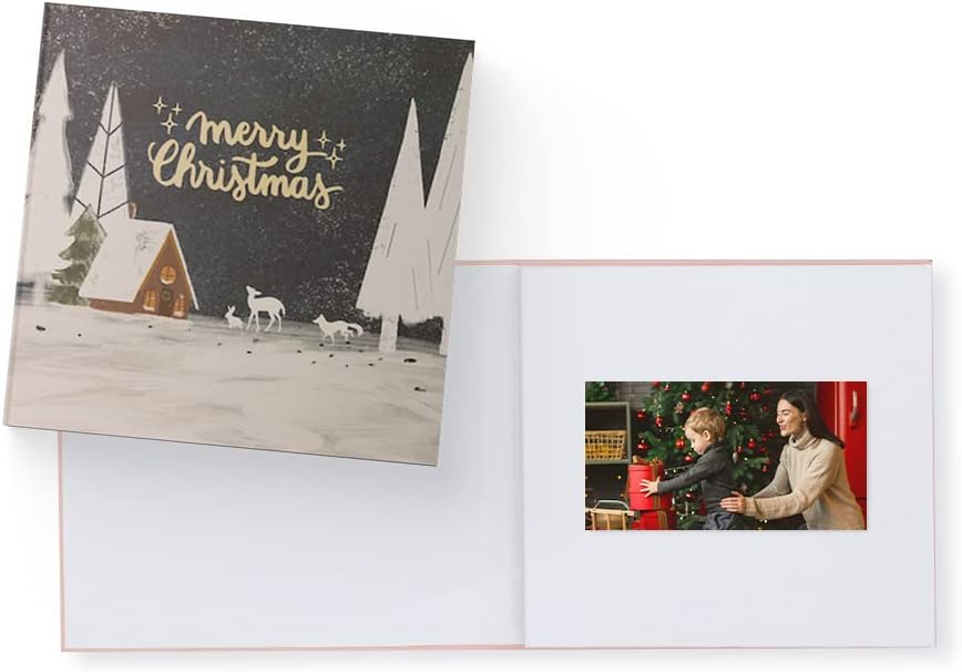 Heirloom Christmas Snow Video Book for Personalized Memories