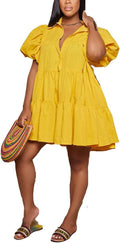 WOKANSE Women's Trendy Babydoll Dress Suitable for Every Event