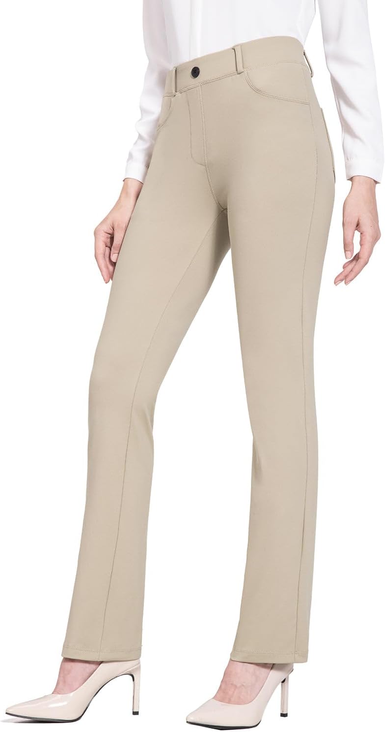 Baleaf Womens Dress Pants for Yoga and Business Casual Wear