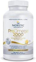 Omega-3 ProOmega 2000 Lemon Flavor - High-Potency Fish Oil 2150 mg