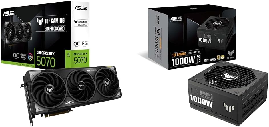 ASUS TUF Gaming GeForce RTX 5070 12GB GDDR7 OC Edition Bundle