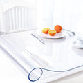 36x72 in Clear Table Pad Protector 1.5mm Thick - Heat Resistant