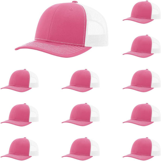 Richardson 112 Classic Six-Panel Adjustable Snapback Trucker Cap