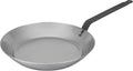 Matfer Black Carbon Steel Frying Pan 9 1/2 in - Professional Heat