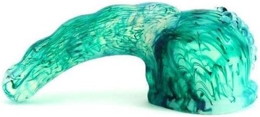 Vixen Creations Gee Whizzard Marble in Green - Multi-Vibration Fun