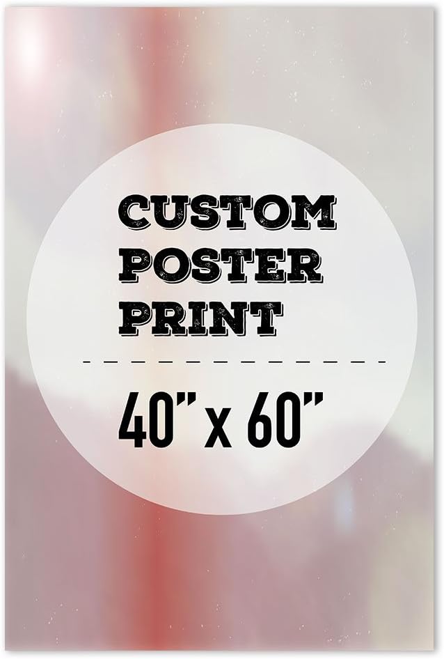 Custom Poster Prints for Home Decor - Upload Your Image Today