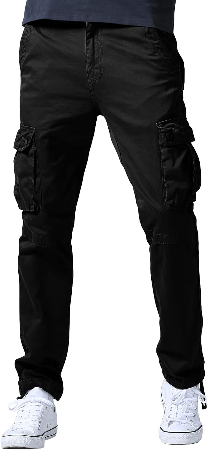Match Men's Casual Wild Cargo Pants for Outdoor Adventures