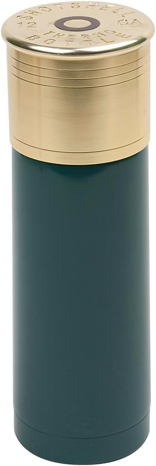 Stansport 12 Gauge Shotshell Thermo Bottle for Hot and Cold Drinks
