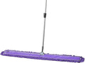 48 Inch Purple Commercial Dust Mop & Floor Sweeper - Durable Cleaning