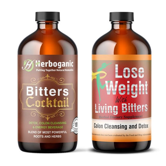 Detox Bitters Duo for Wellness | 2-Pack 16 Oz
