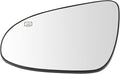 TRQ Exterior Side View Mirror Glass Heated Driver Side LH for Toyota