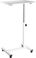 Seville Classics Solid-Top Height Adjustable Mobile Laptop Desk
