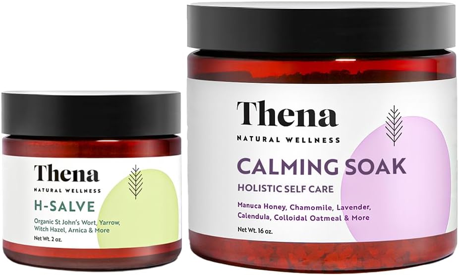Organic Hemorrhoid Salve & Calming Soak Bundle Review