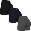 TomTiger Yoga Shorts for Women with Tummy Control and Style