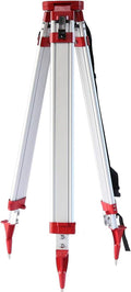 Surveying Tripod Aluminum with 5/8-11 Flat Head - Stable Field Support
