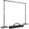 Pipe and Drape Backdrop Stand Kit 10x10ft - Heavy Duty Adjustable